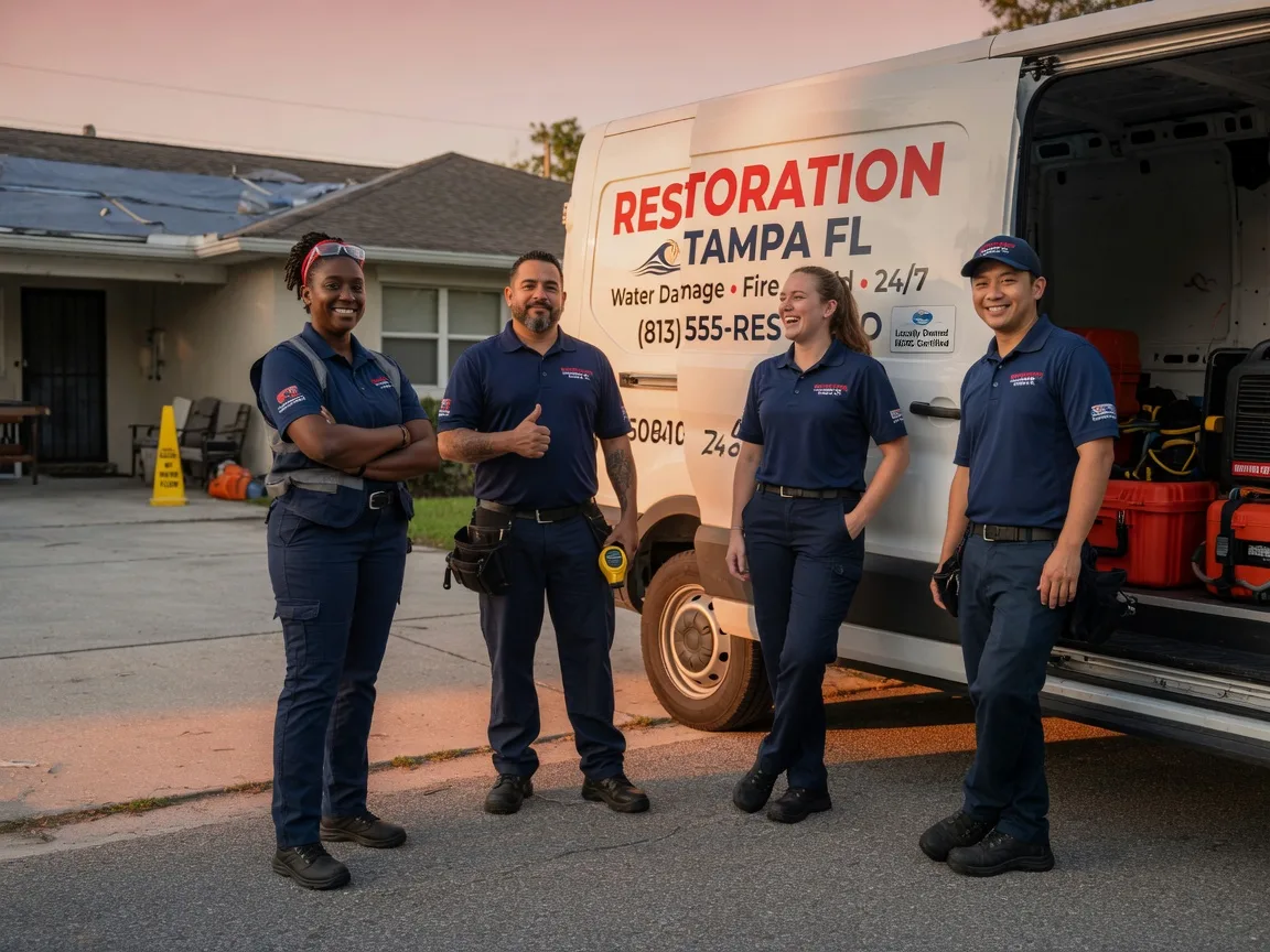 Water Damage Restoration company in Belmont, MI